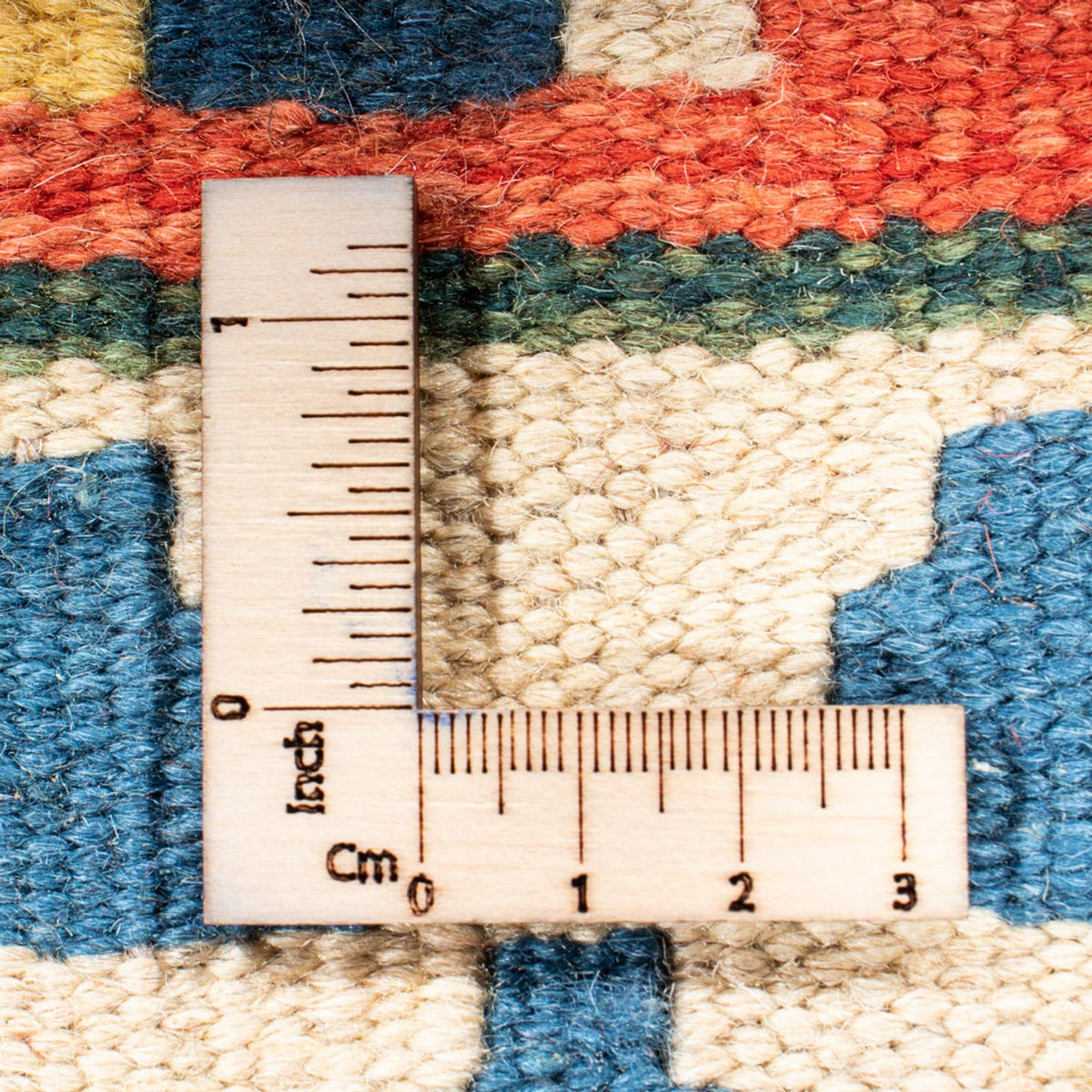 Biegacz Dywan Kelim - Orientalny - 206 x 60 cm - ciemna czerwień