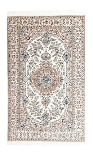 Dywan perski - Nain - Premium - 234 x 145 cm - naturalna biel