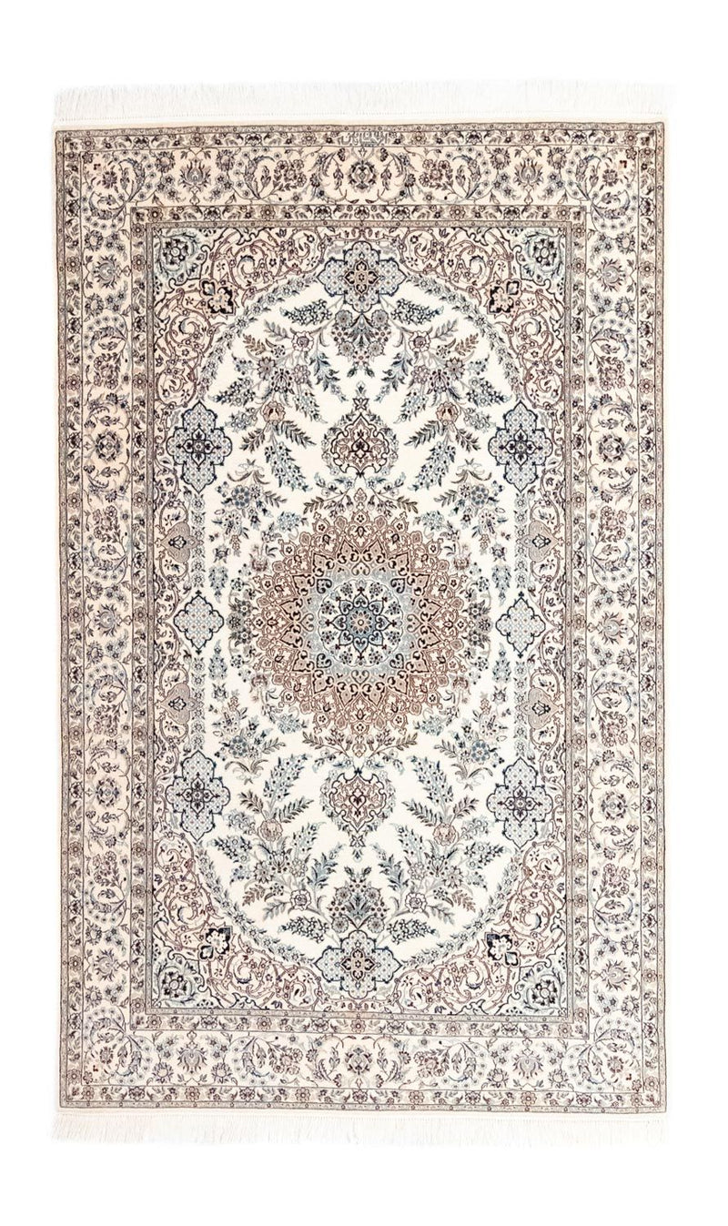 Dywan perski - Nain - Premium - 234 x 145 cm - naturalna biel