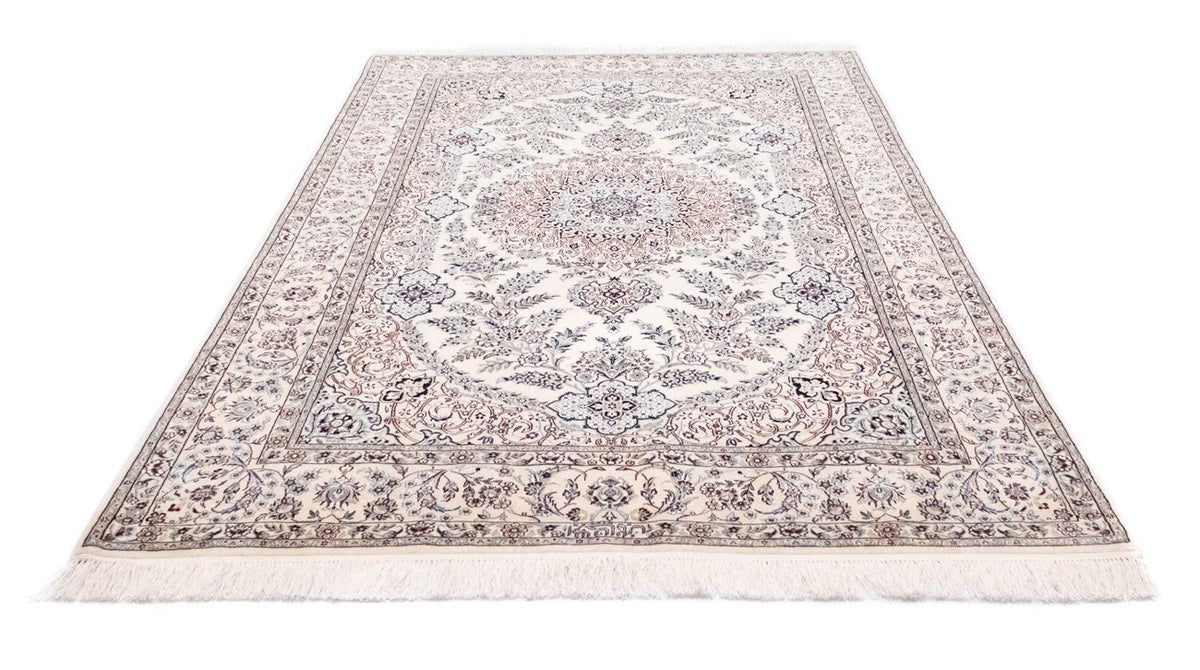 Dywan perski - Nain - Premium - 234 x 145 cm - naturalna biel