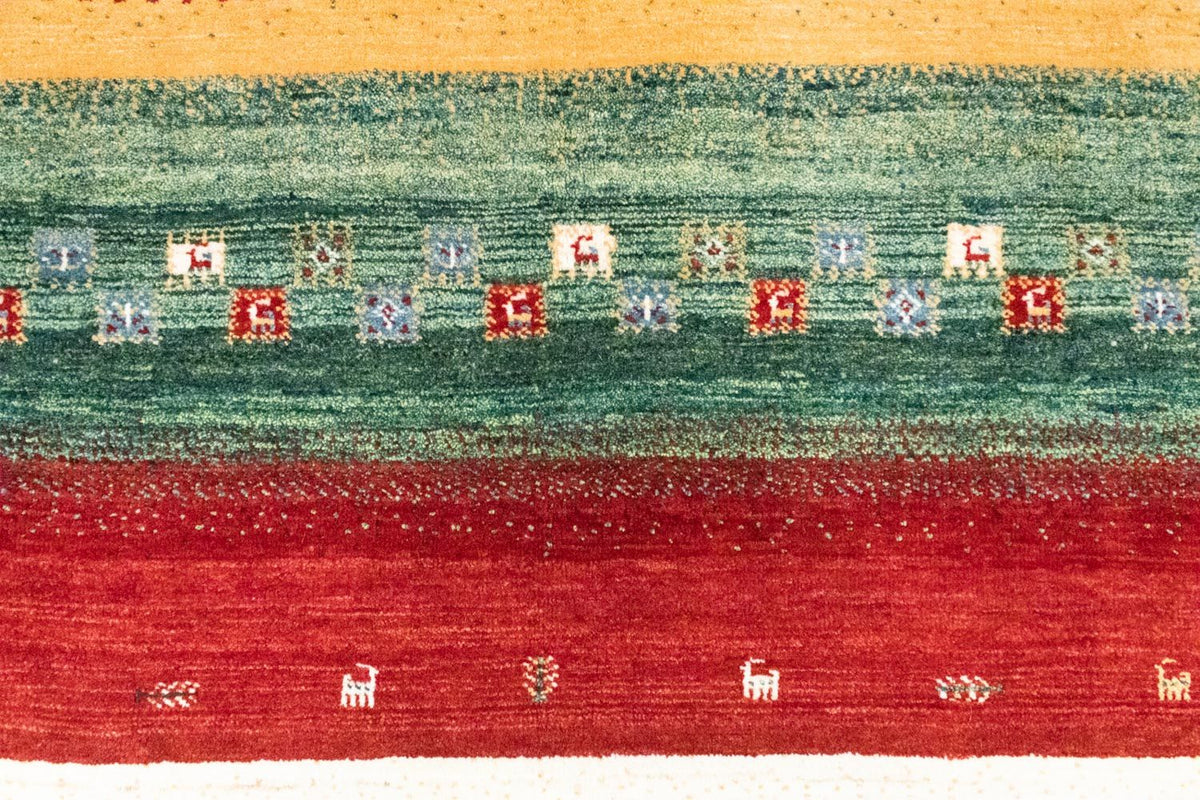 Dywan Gabbeh - Loribaft Perski - 252 x 170 cm - wielokolorowy