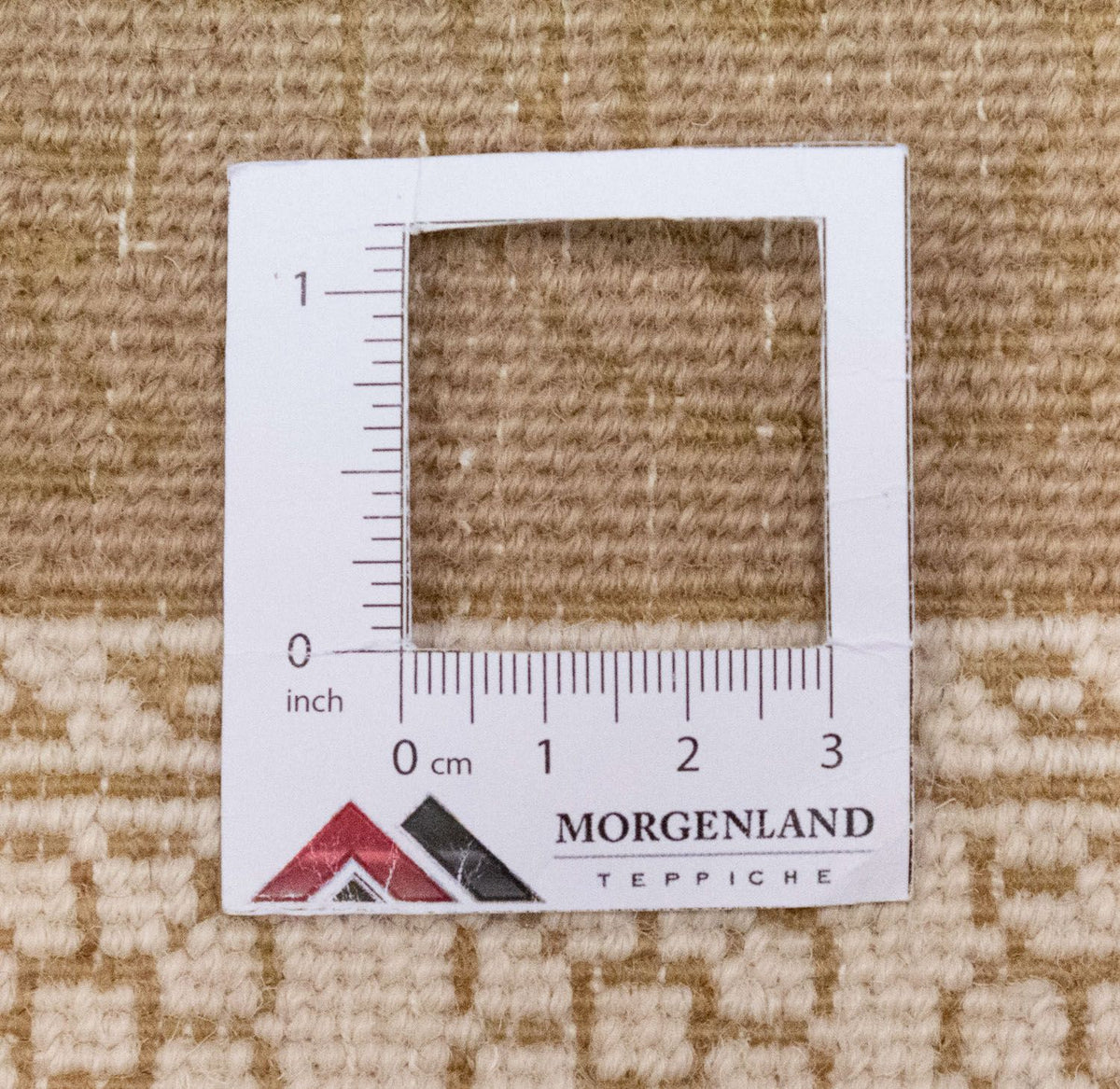 Designerski dywan - 357 x 251 cm - beżowy