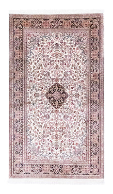 Jedwabny dywan - Kashmir Silk - 161 x 93 cm - niebieski