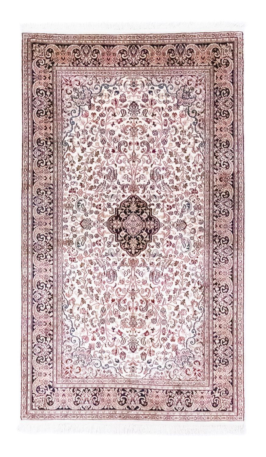 Jedwabny dywan - Kashmir Silk - 161 x 93 cm - niebieski