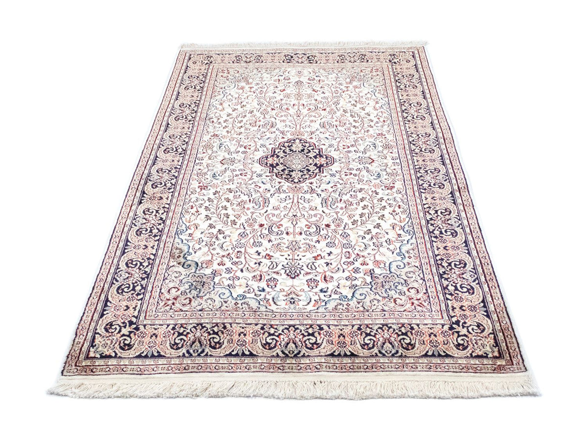 Jedwabny dywan - Kashmir Silk - 161 x 93 cm - niebieski