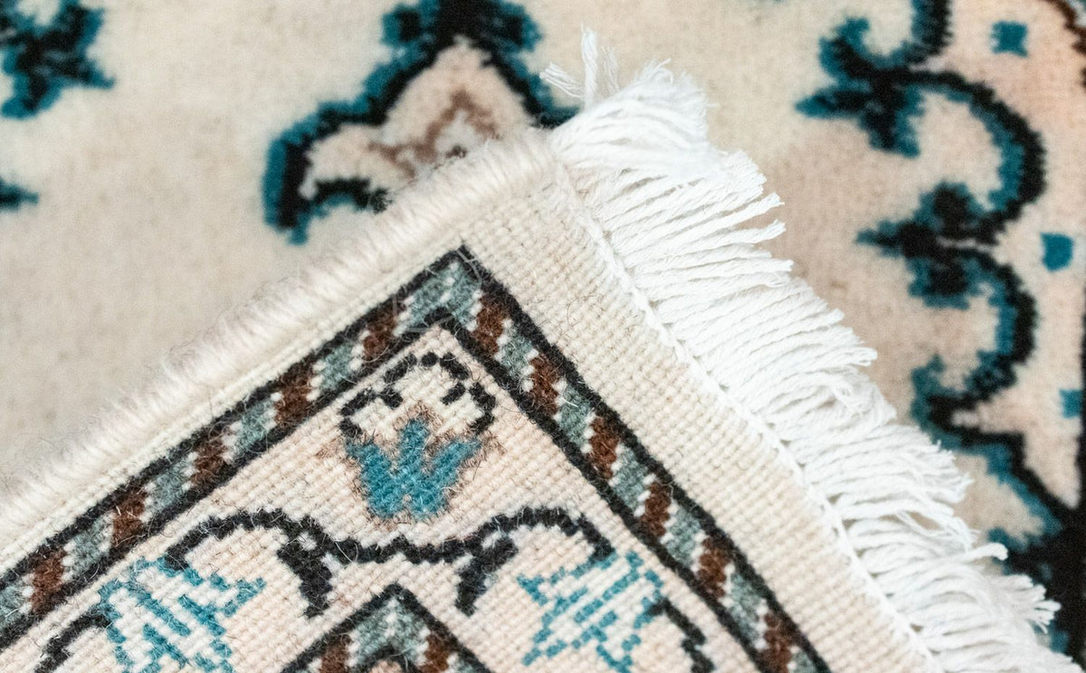 Dywan perski - Nain - 60 x 40 cm - naturalna biel