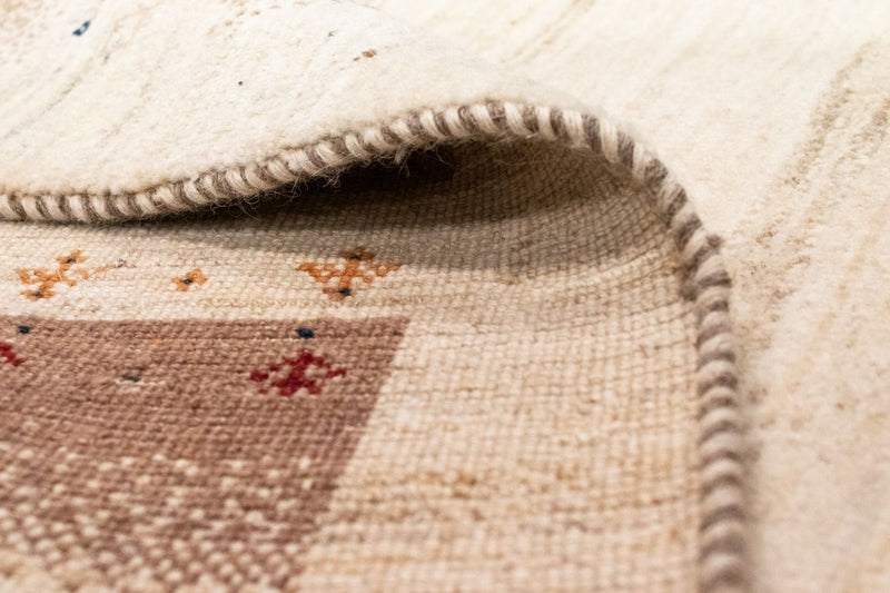 Dywan Gabbeh - Loribaft Perski - 258 x 154 cm - beżowy