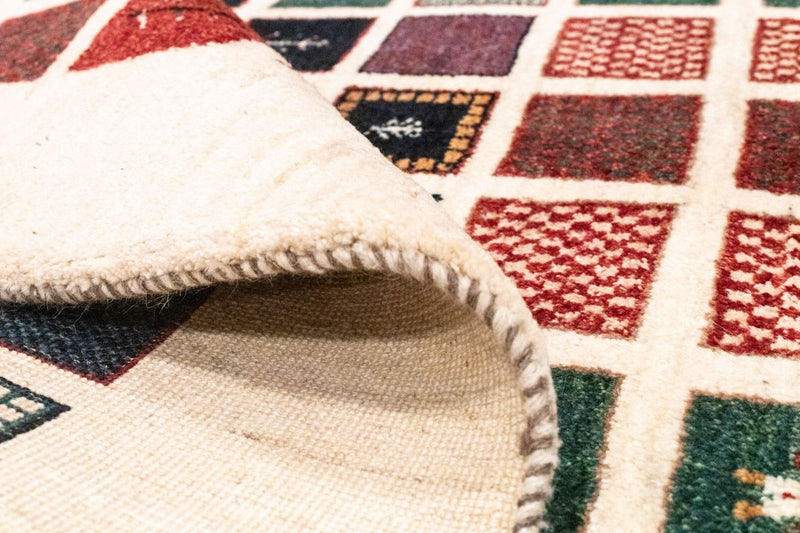 Dywan Gabbeh - Loribaft Perski - 247 x 152 cm - kolorowe