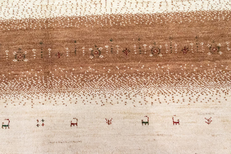 Dywan Gabbeh - Loribaft Perski - 237 x 200 cm - beżowy