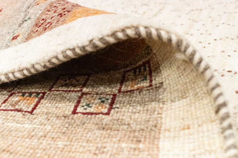 Dywan Gabbeh - Loribaft Perski - 237 x 200 cm - beżowy