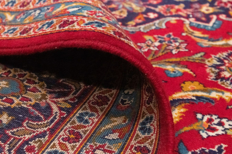 Dywan perski - Keshan - 353 x 255 cm - czerwony