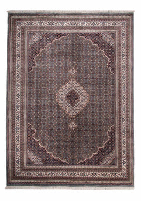 Orientalny dywan - Bijar - Indus - 349 x 246 cm - ciemnoszary
