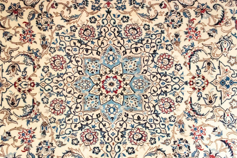 Dywan perski - Nain - Królewski - 263 x 174 cm - naturalna biel