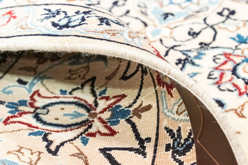 Dywan perski - Nain - Królewski - 263 x 174 cm - naturalna biel