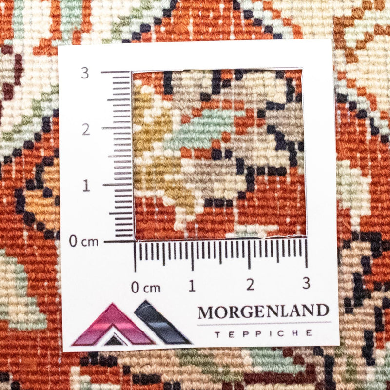 Jedwabny dywan - Kashmir Silk - 270 x 185 cm - brązowy