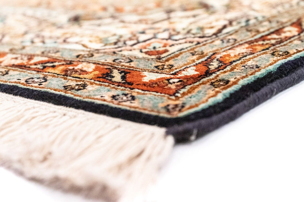 Jedwabny dywan - Kashmir Silk - 229 x 152 cm - beżowy