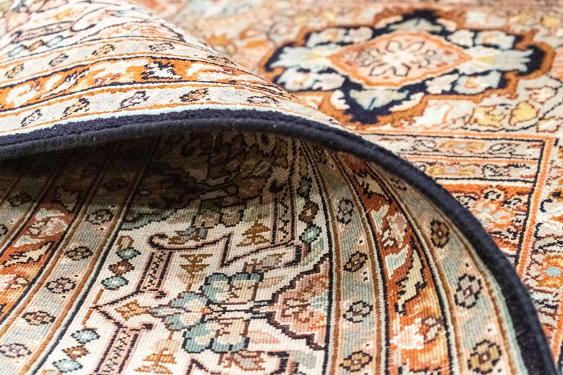 Jedwabny dywan - Kashmir Silk - 229 x 152 cm - beżowy