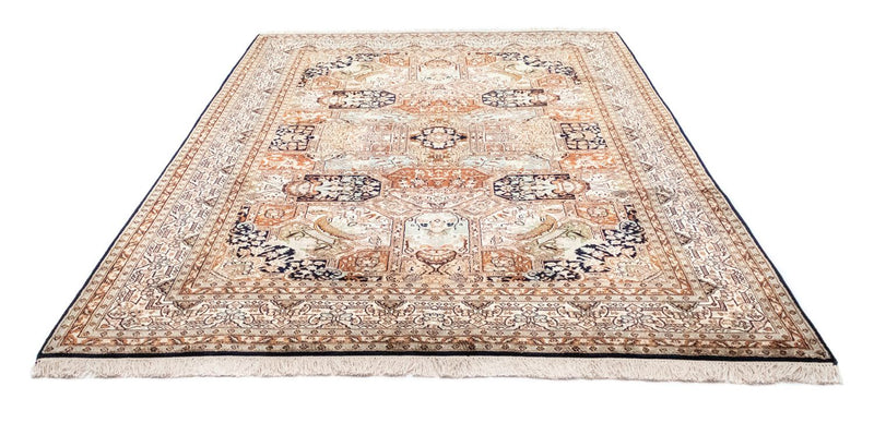 Jedwabny dywan - Kashmir Silk - 229 x 152 cm - beżowy