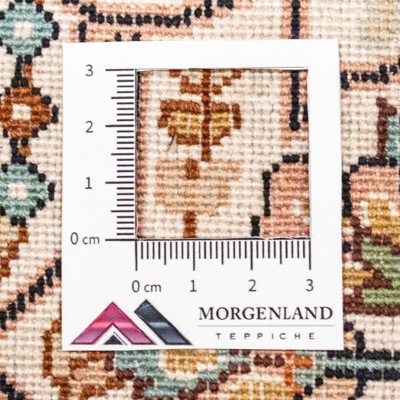 Jedwabny dywan - Kashmir Silk - 229 x 152 cm - beżowy