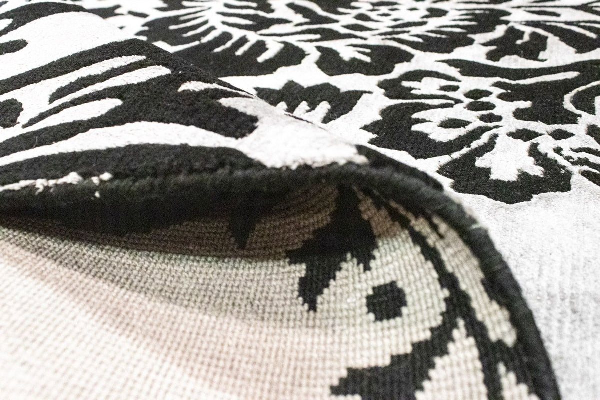 Designerski dywan - 241 x 172 cm - niebieski