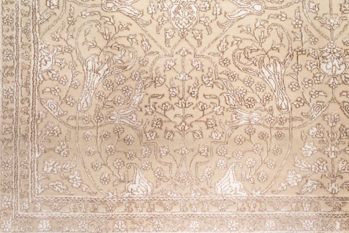 Designerski dywan - 295 x 250 cm - brązowy