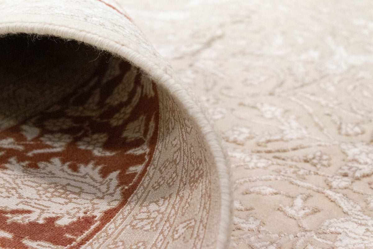 Designerski dywan - 295 x 250 cm - brązowy