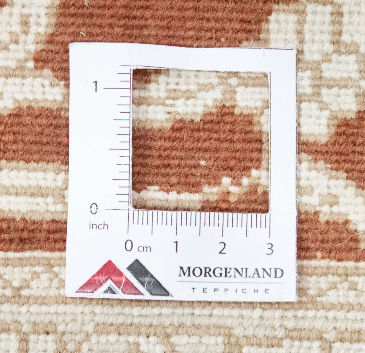 Designerski dywan - 295 x 250 cm - brązowy