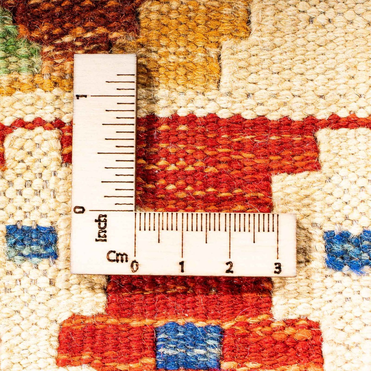 Biegacz Dywan Kelim - Splash - 305 x 81 cm - beżowy