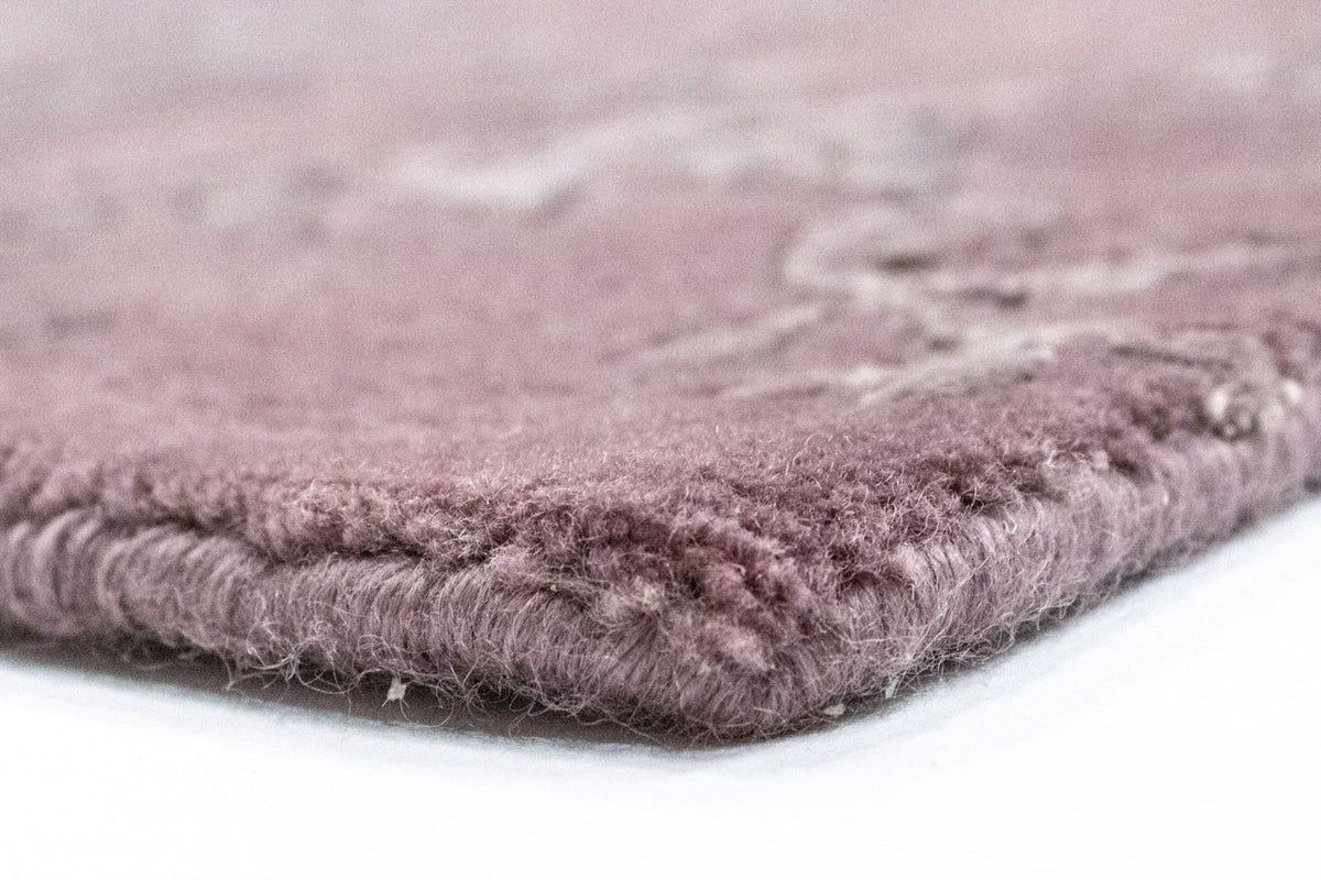 Designerski dywan - 248 x 171 cm - różowy