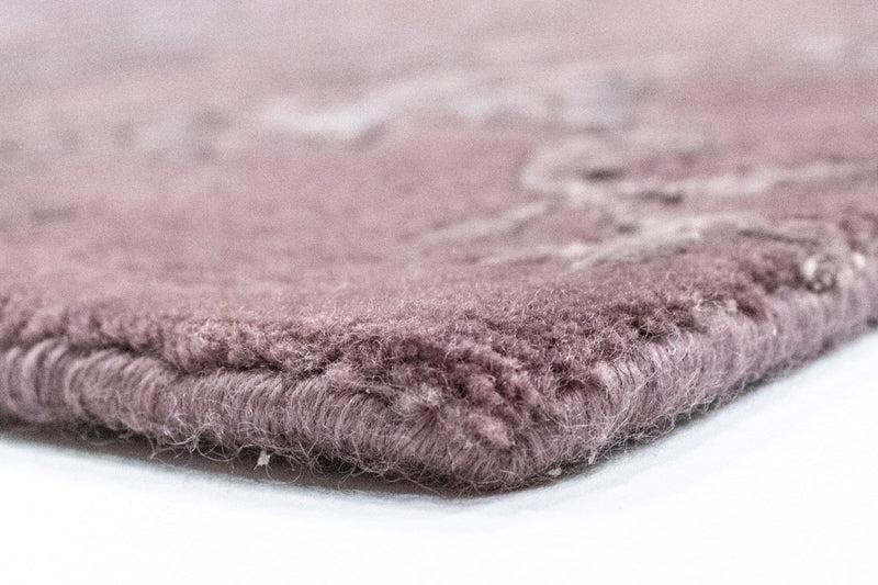 Designerski dywan - 248 x 171 cm - różowy