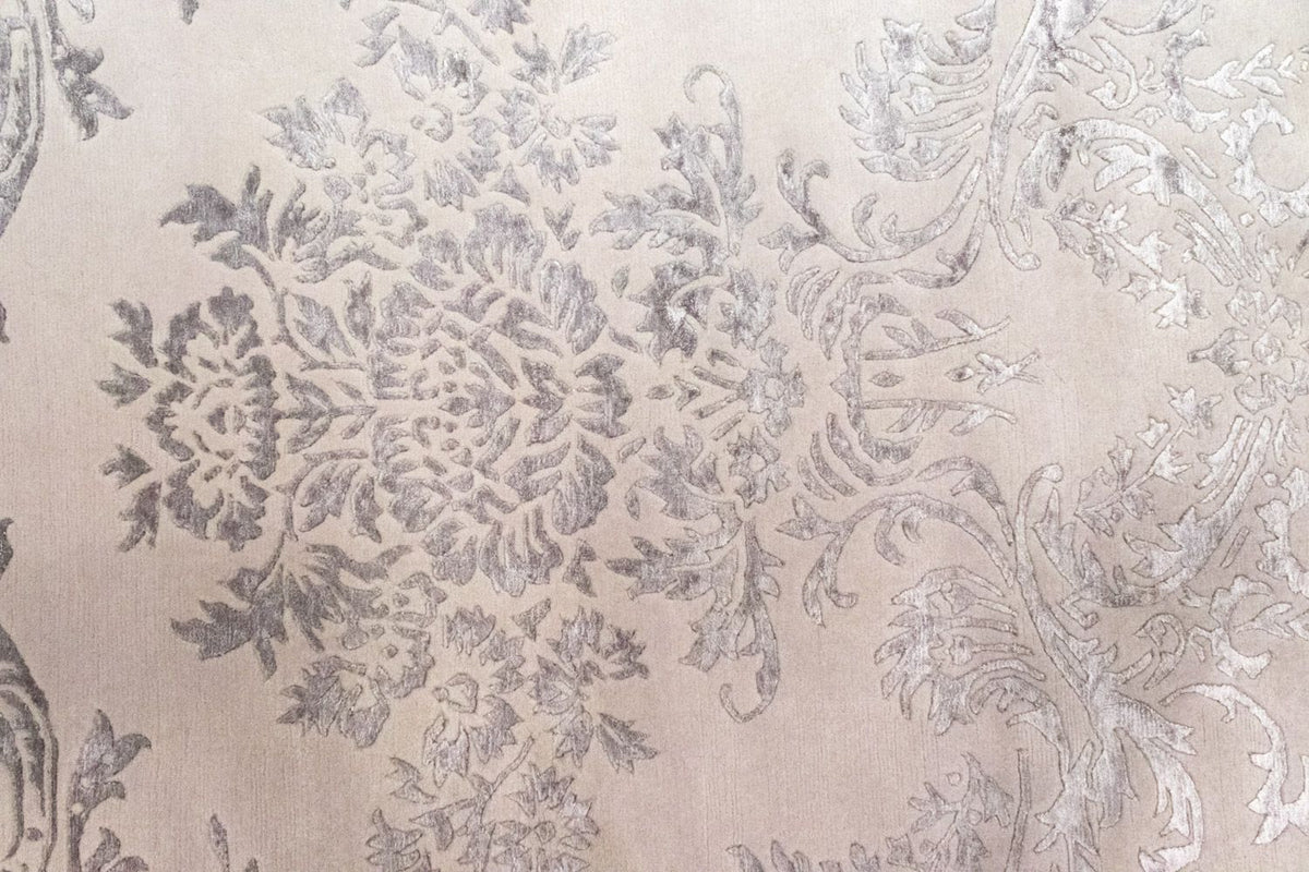 Designerski dywan - 241 x 171 cm - brązowy