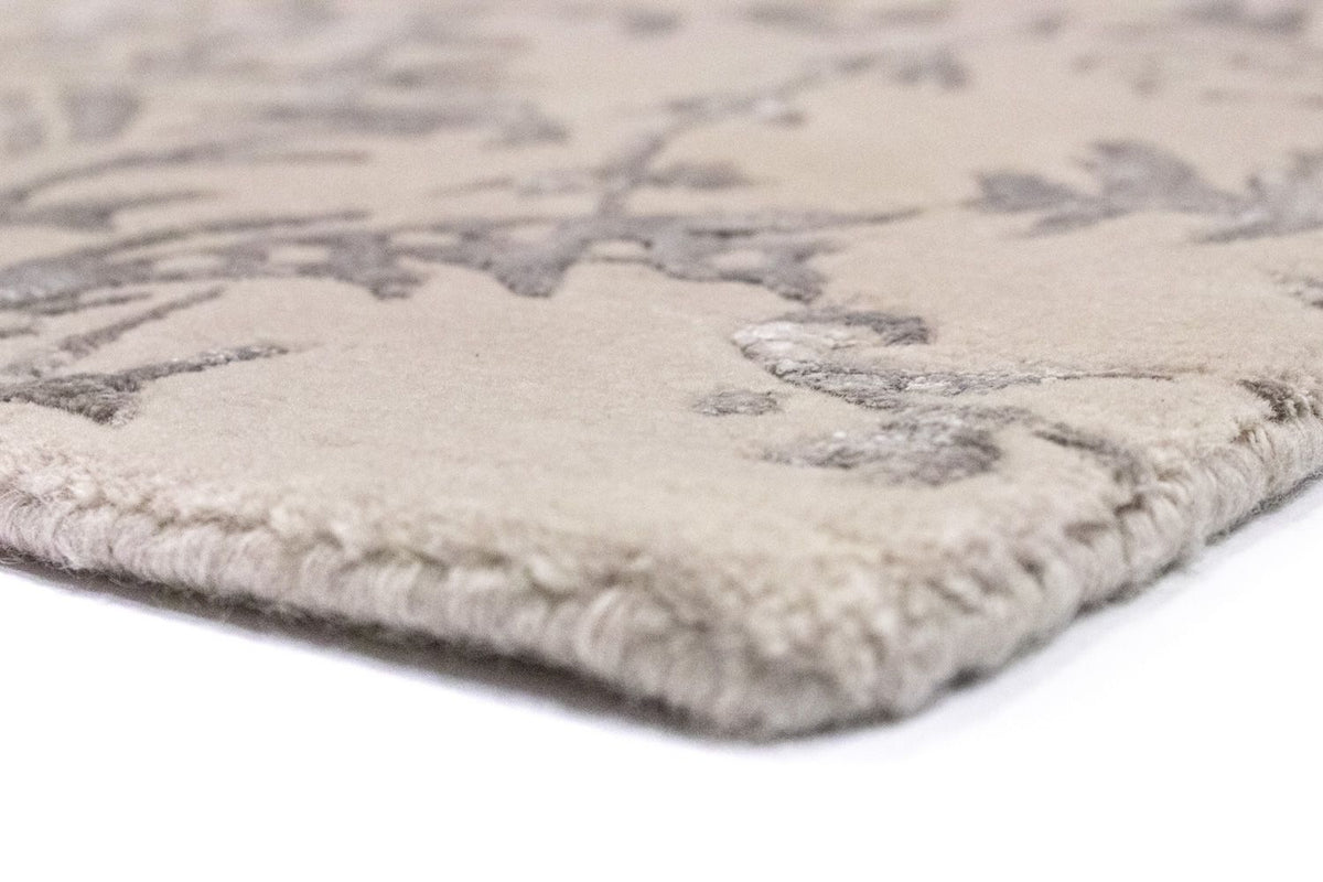 Designerski dywan - 241 x 171 cm - brązowy