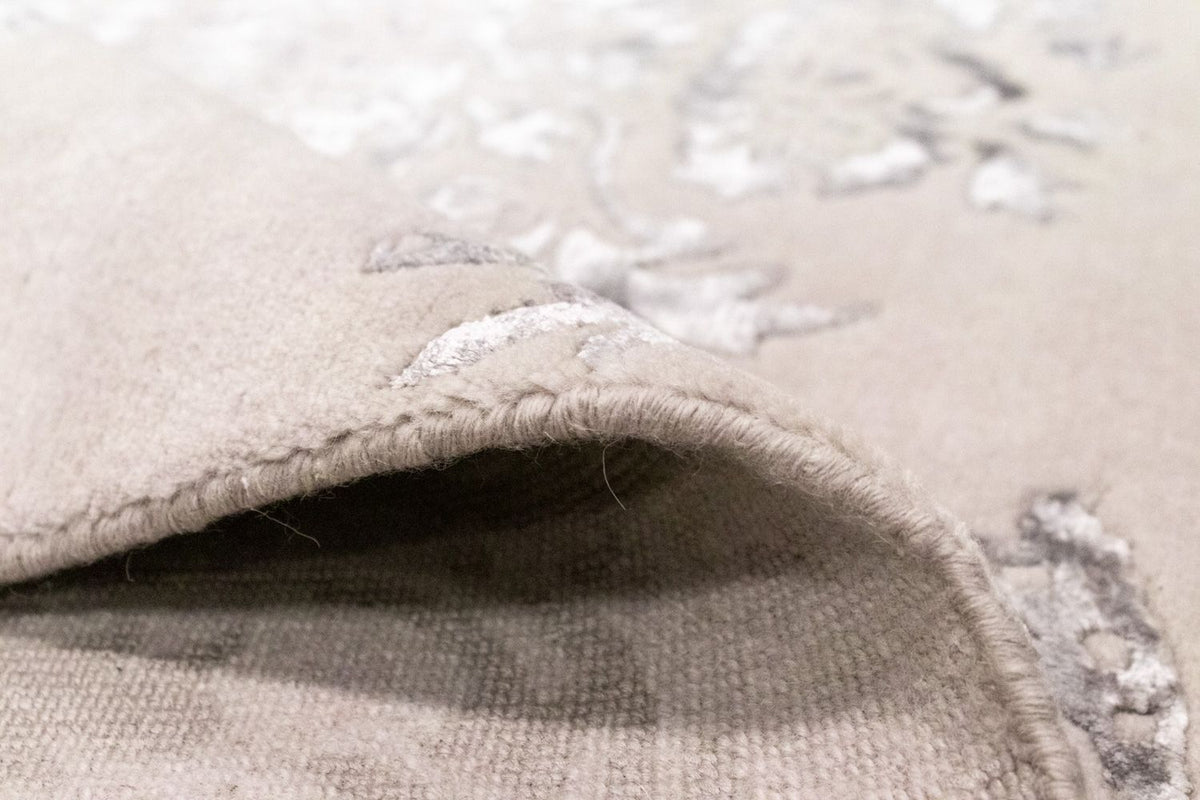 Designerski dywan - 241 x 171 cm - brązowy