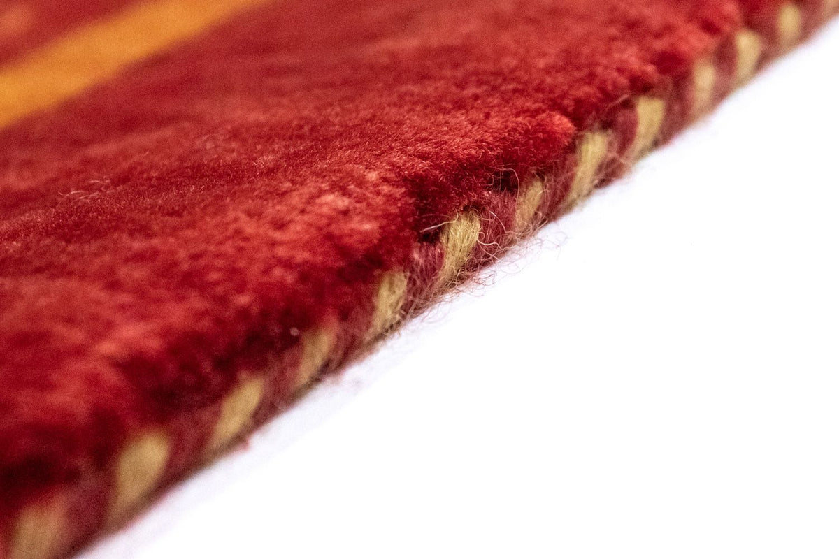 Dywan Gabbeh - Loribaft Perski - 235 x 174 cm - czerwony