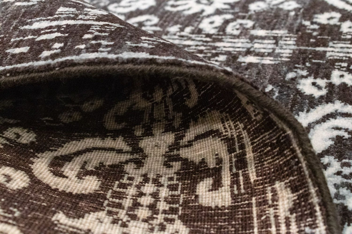 Designerski dywan - 256 x 181 cm - niebieski