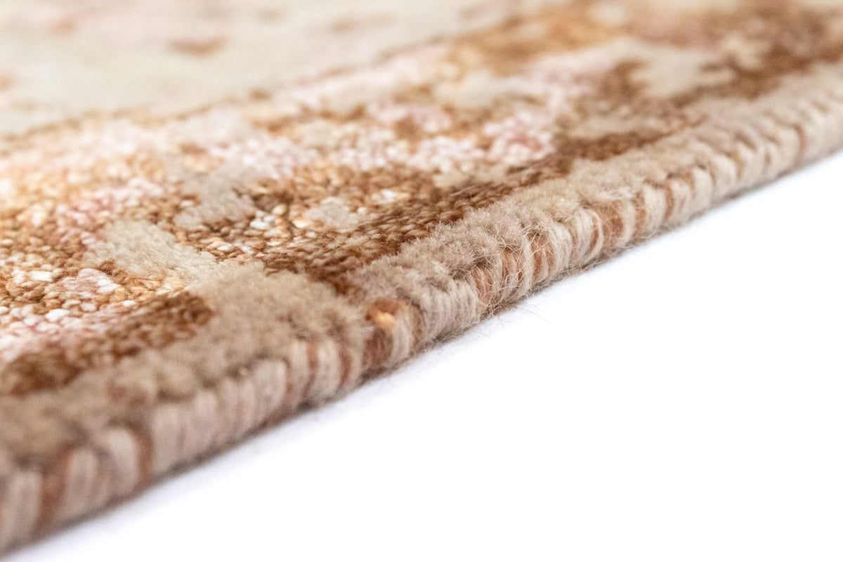 Designerski dywan - 244 x 170 cm - brązowy