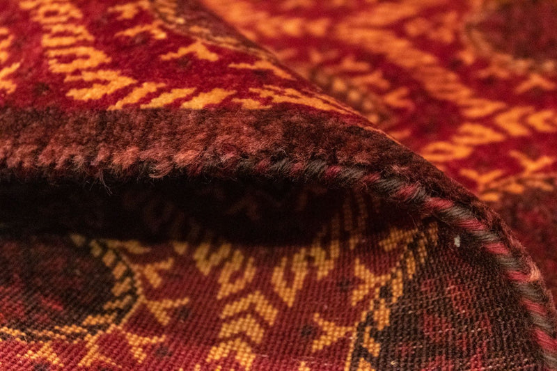 Dywan Gabbeh - Loribaft Perski - 242 x 172 cm - pomarańczowy