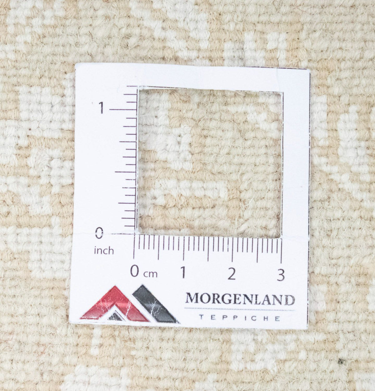 Designerski dywan - 308 x 245 cm - beżowy