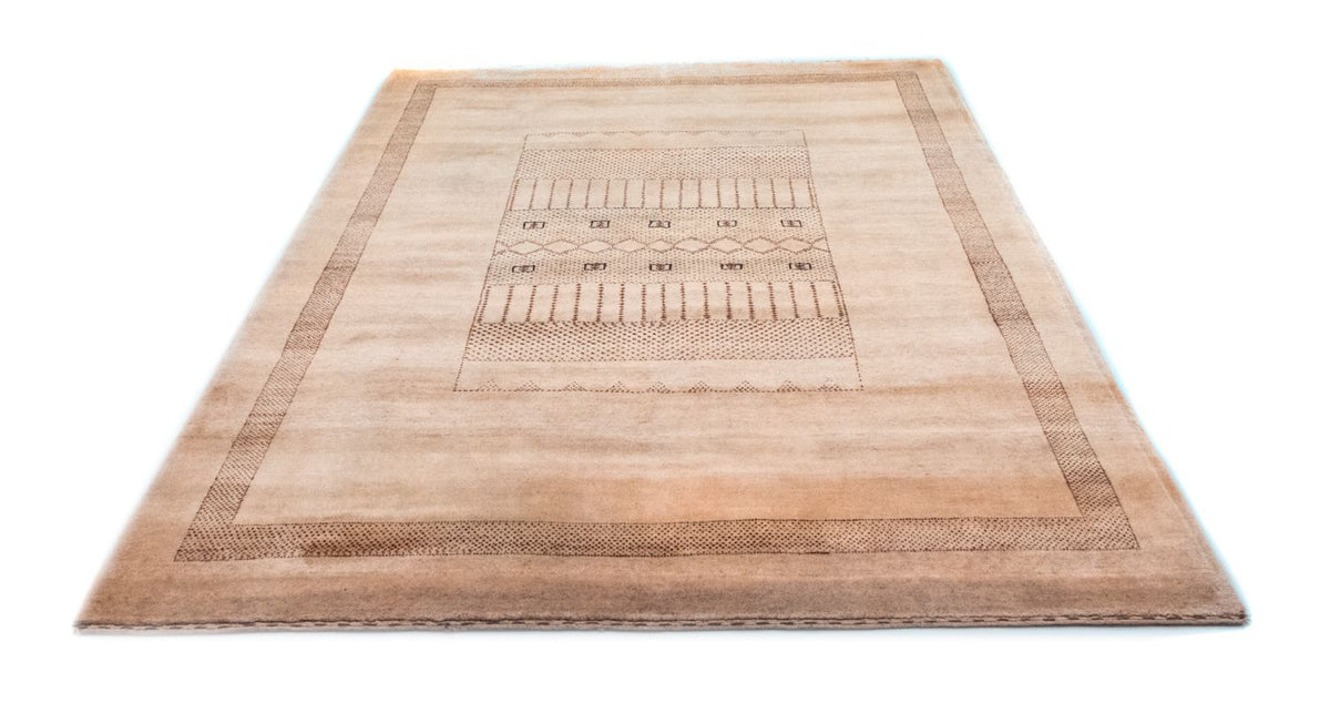 Dywan Gabbeh - Loribaft Perski - 222 x 151 cm - brązowy