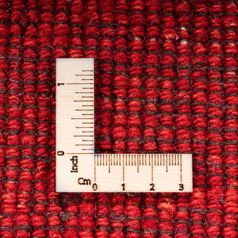 Dywan Gabbeh - Loribaft Perski - 406 x 300 cm - ciemna czerwień