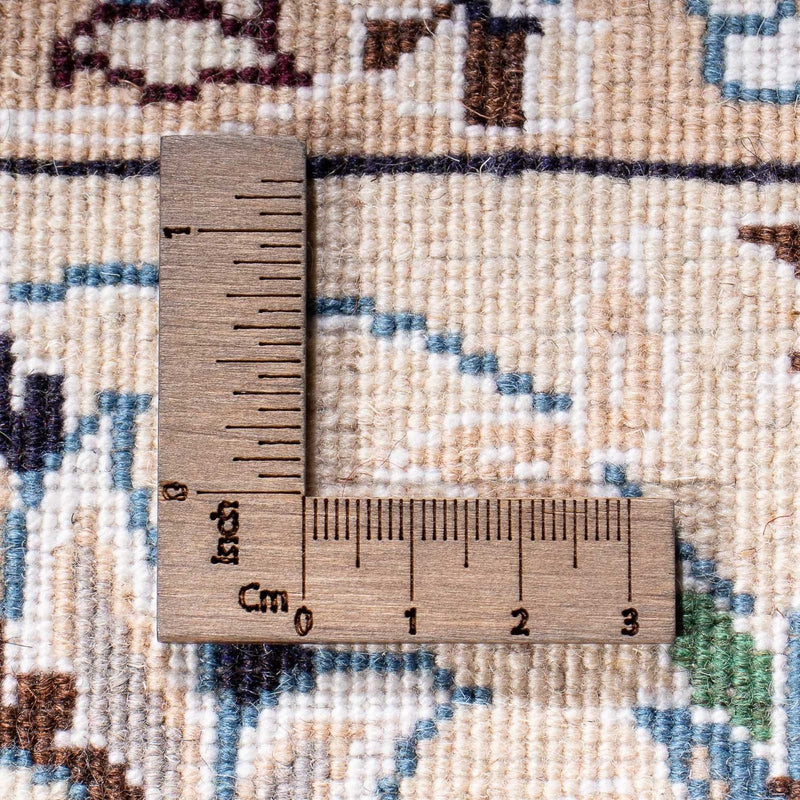 Dywan perski - Nain - Królewski - 245 x 155 cm - beżowy