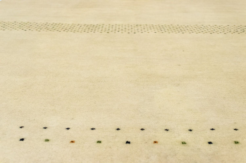 Dywan Gabbeh - Loribaft Perski - 238 x 175 cm - beżowy