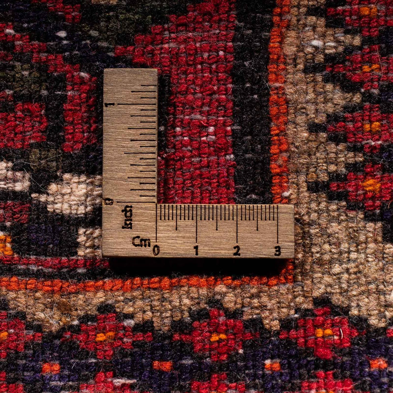 Perski dywan - Nomadyczny - 226 x 146 cm - ciemna czerwień