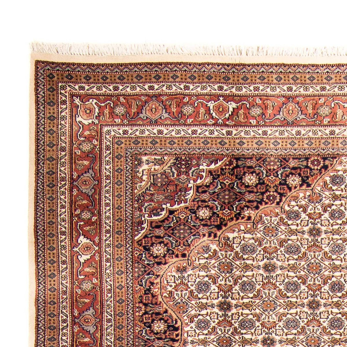 Orientalny dywan - Bijar - Indus - 305 x 196 cm - beżowy