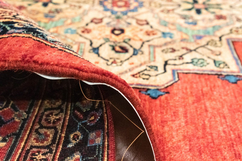 Perski dywan - Nomadyczny - 242 x 162 cm - czerwony