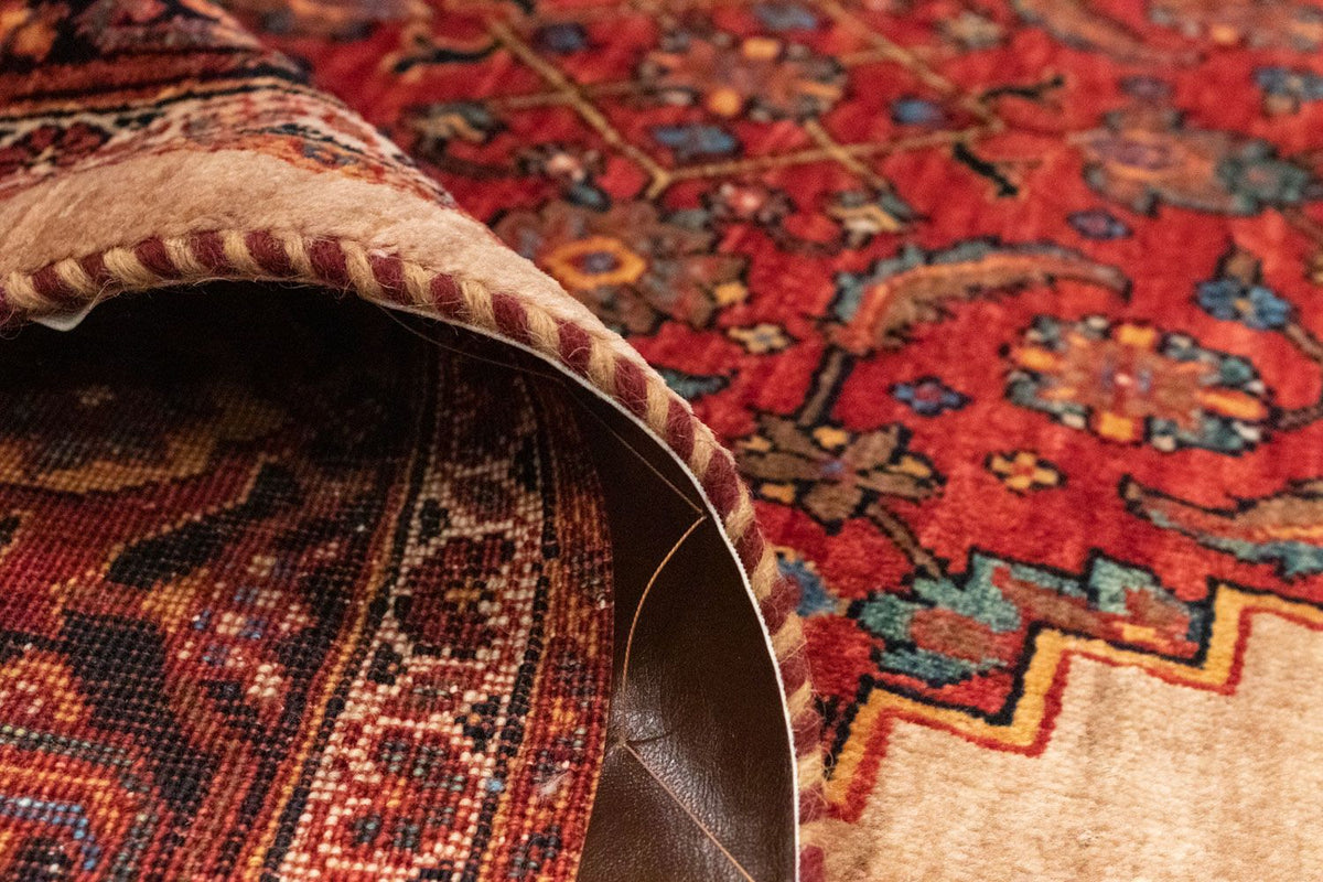 Perski dywan - Nomadyczny - 228 x 157 cm - czerwony