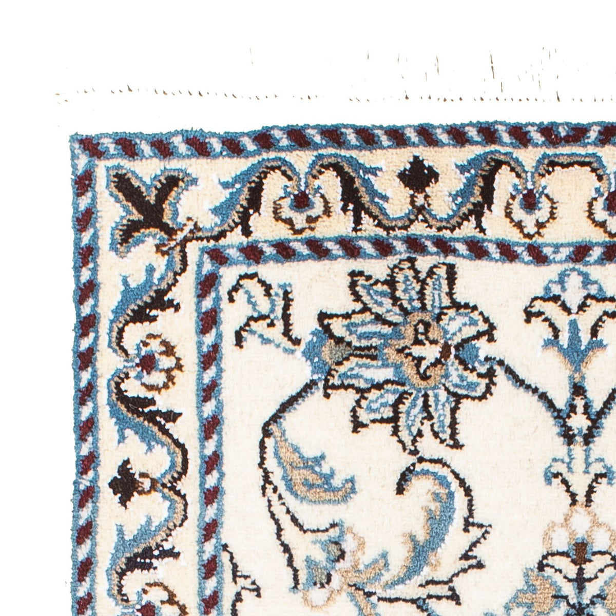 Dywan perski - Nain - 81 x 58 cm - beżowy