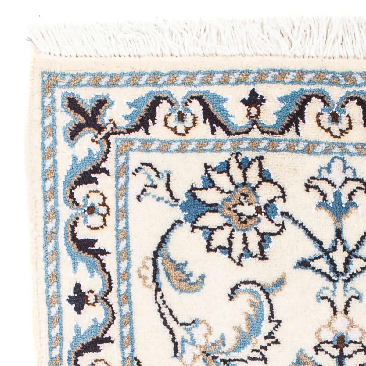 Dywan perski - Nain - 84 x 57 cm - beżowy