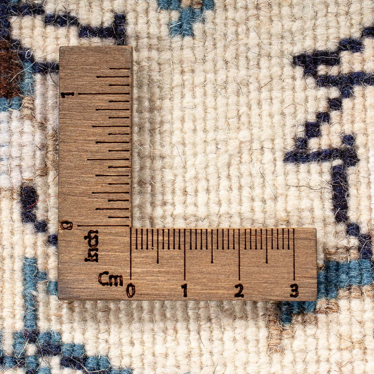 Dywan perski - Nain - 84 x 57 cm - beżowy