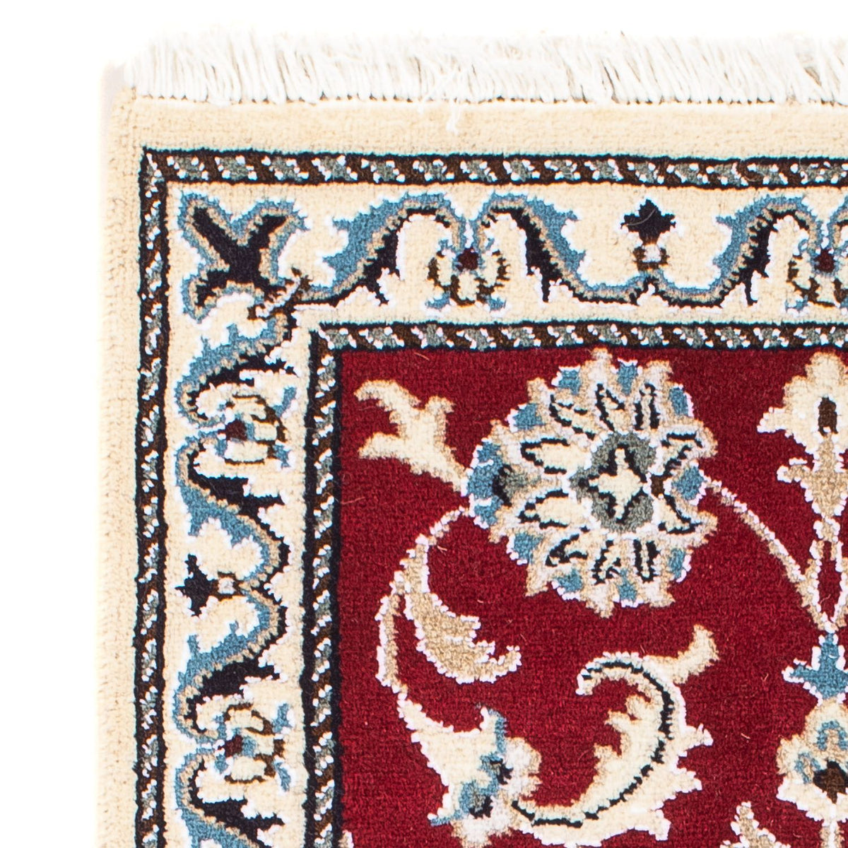 Dywan perski - Nain - 89 x 56 cm - ciemna czerwień